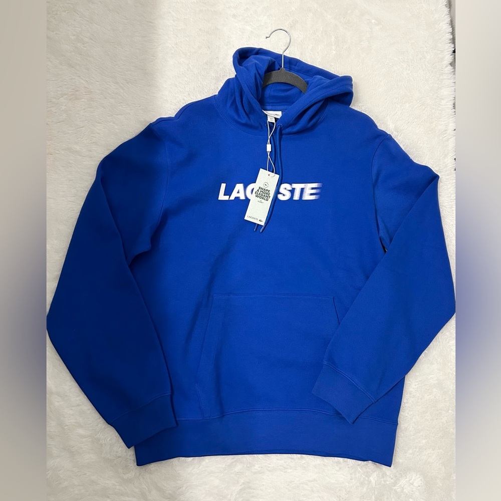 Lacoste Men’s Pique Hoodie - Picture 10 of 15